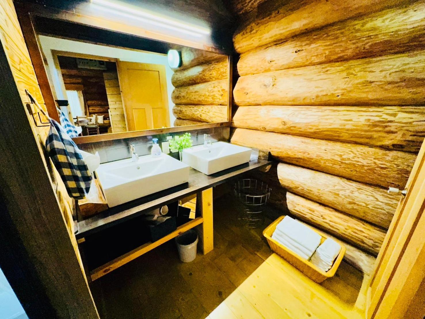 فندق Yufuin Log House No Yado Tom Sawyer المظهر الخارجي الصورة