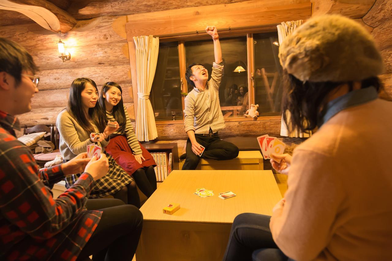 فندق Yufuin Log House No Yado Tom Sawyer المظهر الخارجي الصورة